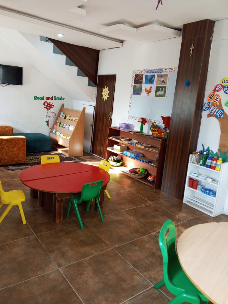 Children engaged in hands-on Montessori learning activities
